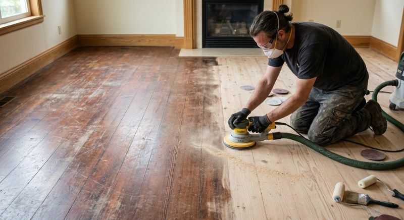 Floor Refinishing Service in Alpharetta, GA