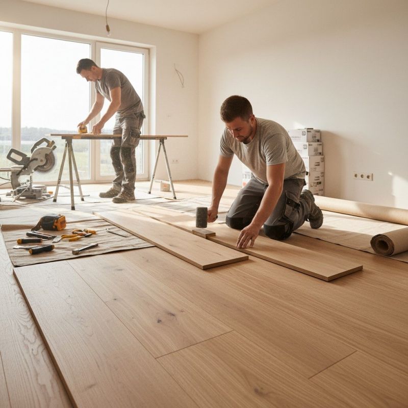 Hardwood Floors Installation Vs. Engineered Wood Flooring