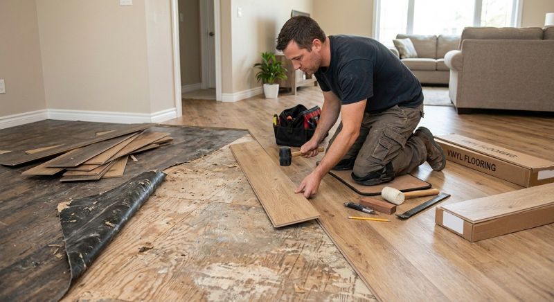 Vinyl Floor Replacement in Austin, TX