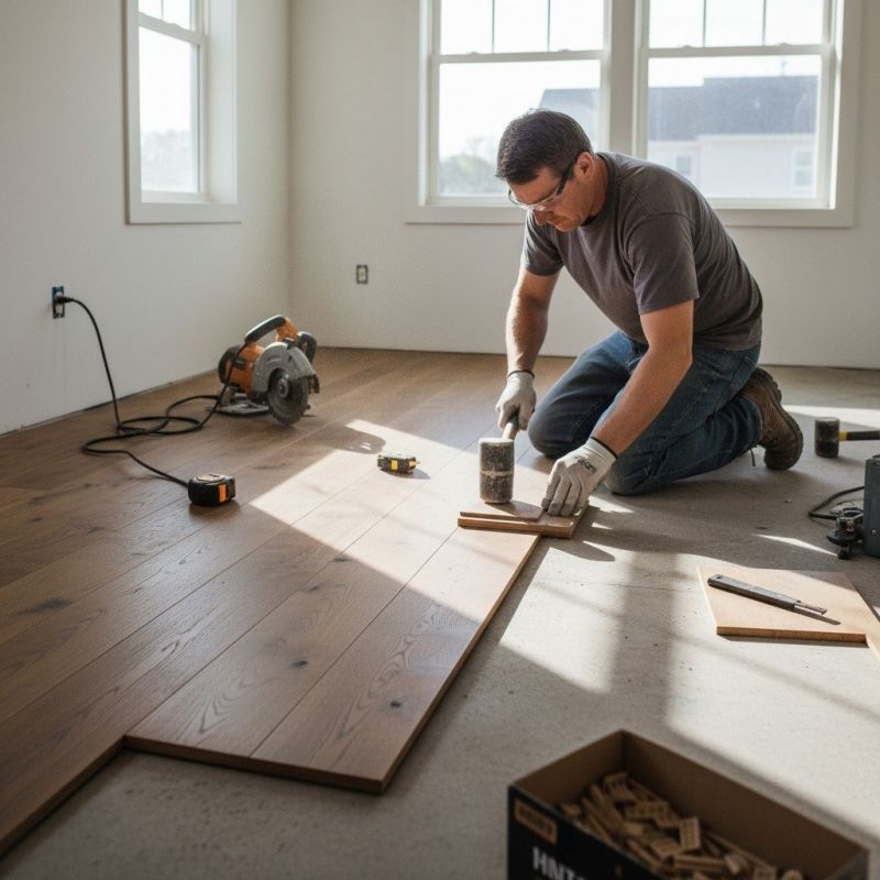 What To Expect When Hiring Hardwood Floor Installation With Customer-Supplied Materials