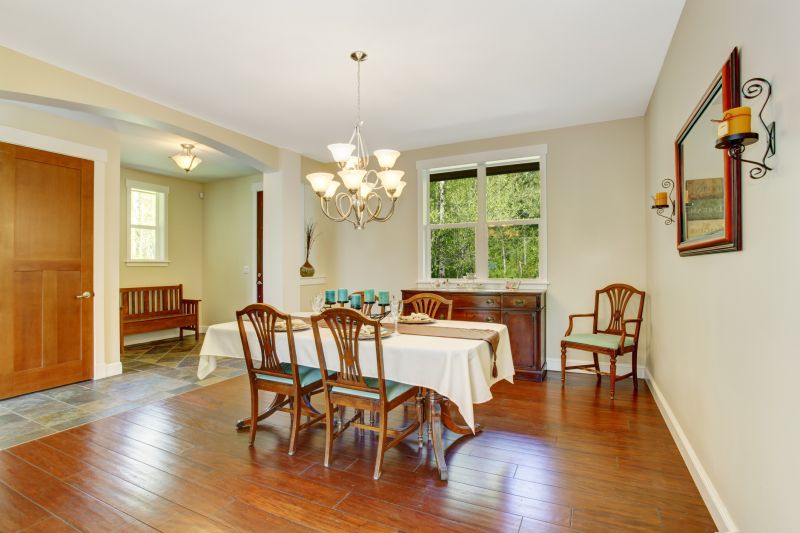 Dining Area with Hardwood Floors